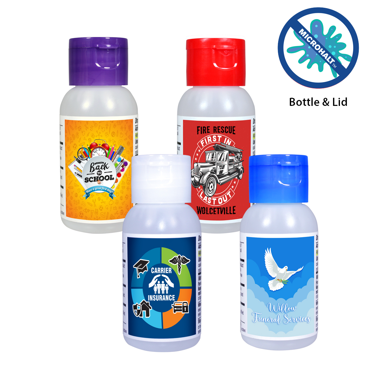 Picture of 1 oz. Gel Sanitizer, Full Color Digital