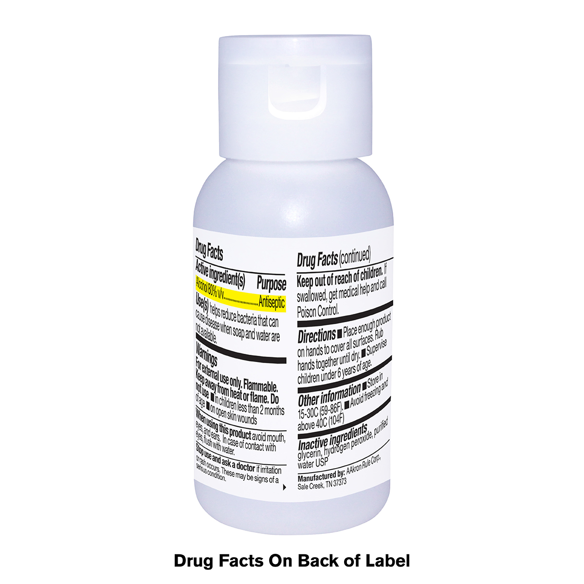 Picture of 1 oz. Gel Sanitizer, Full Color Digital