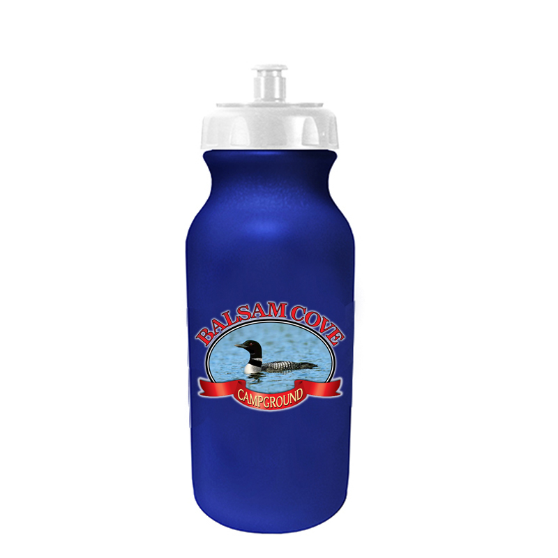 Picture of 20 Oz. Value Cycle Bottle w/Push 'n Pull Cap (Full Color Digital)