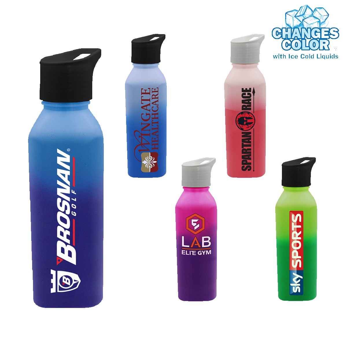 Picture of Mood 24 oz. Edge Bottle with Carry Cap, Full Color Digital