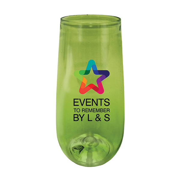 Picture of 10 Oz. Stemless Champagne Flute (Full Color Digital)