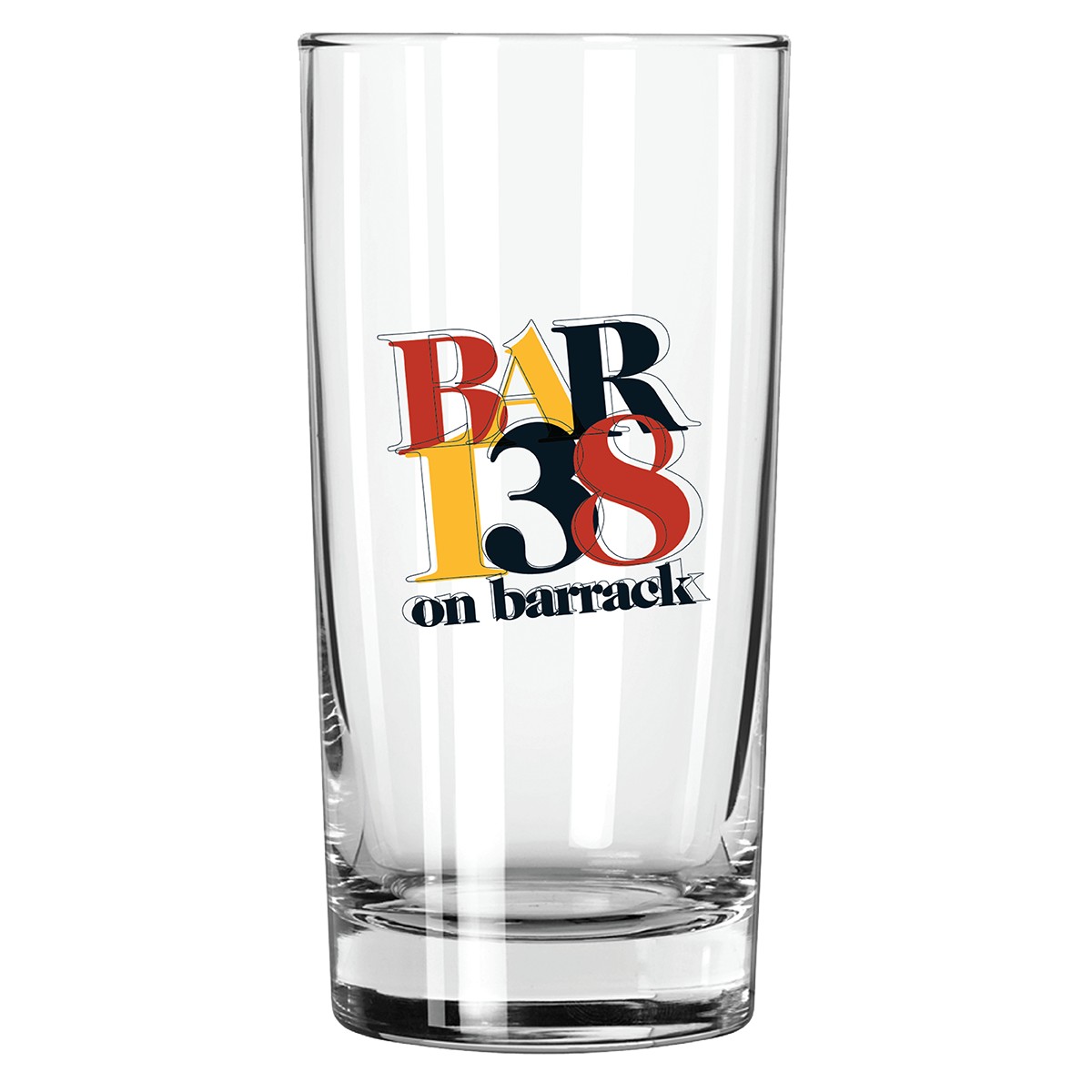 Picture of 12.5 Oz. Highball Glass-USA (Full Color Digital)