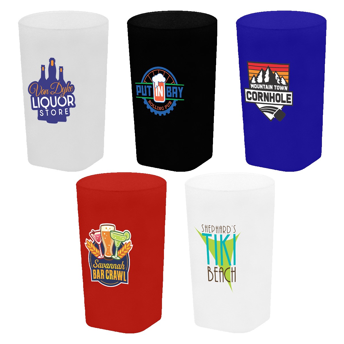 Picture of 2 oz. Plastic Shot Glass, Full Color Digital