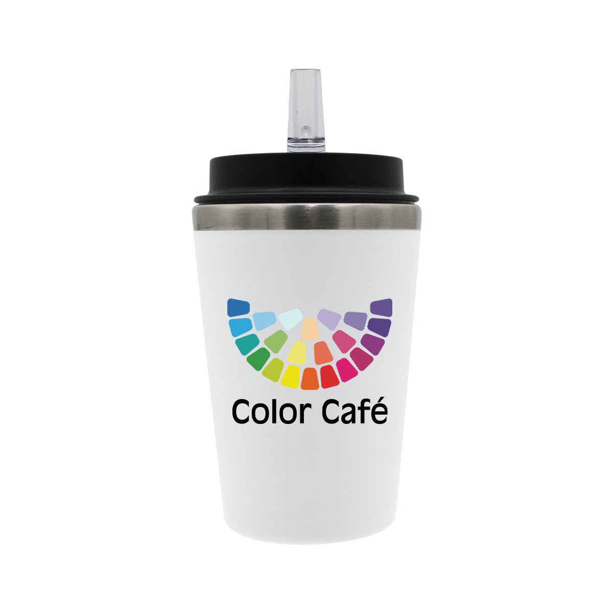 Picture of 12 oz. Scout Tumbler with Straw Lid, Full Color Digital