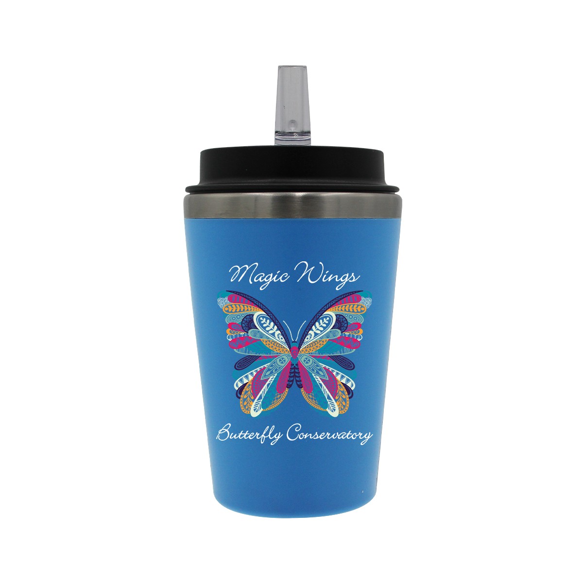 Picture of 12 oz. Scout Tumbler with Straw Lid, Full Color Digital