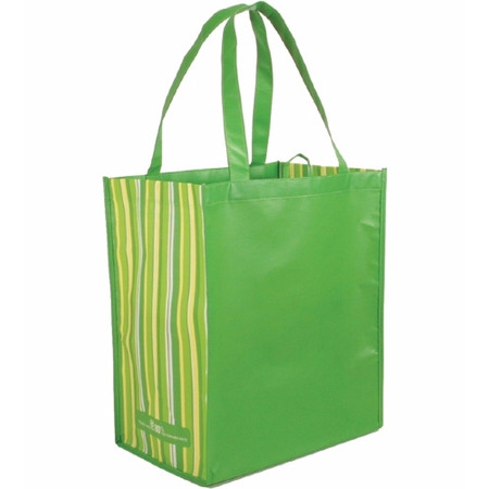 Picture of RPET Blank Striped Tote Bag