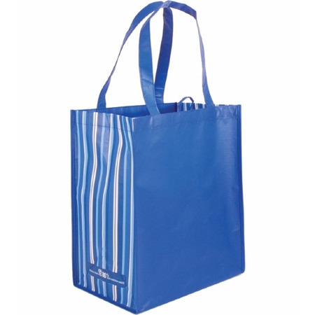 Picture of RPET Blank Striped Tote Bag