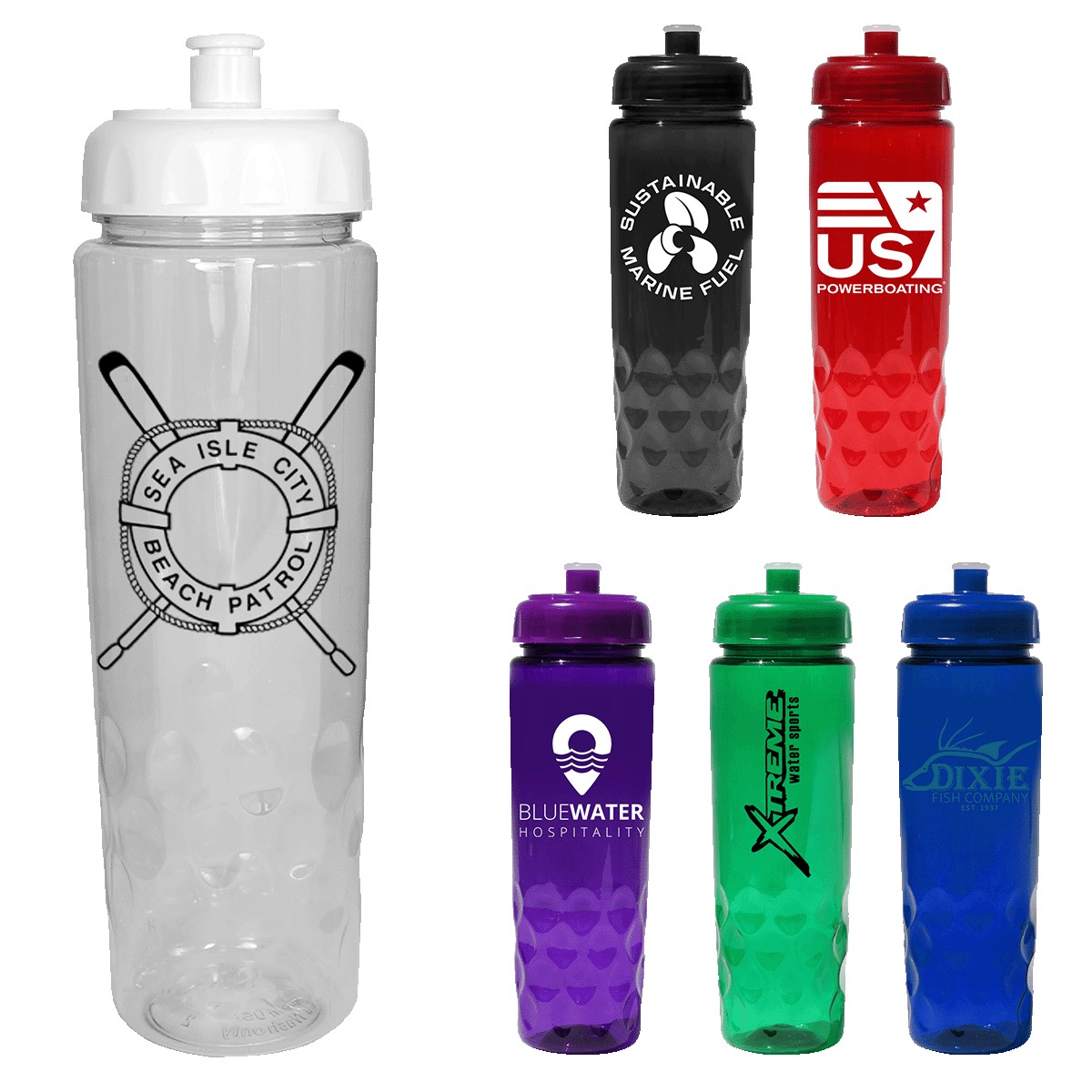 Picture of 24 oz. Oceanworks Bottle with Push 'n Pull Cap