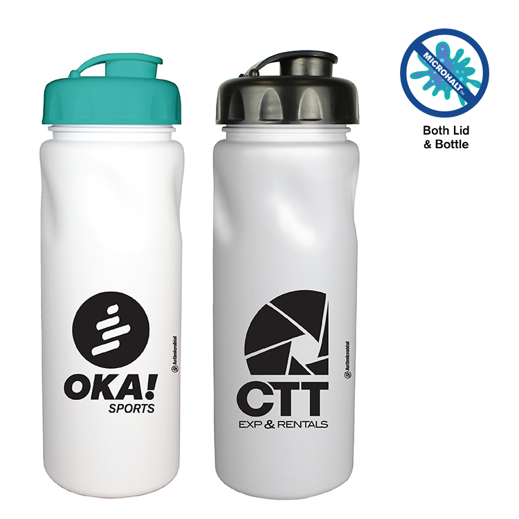 Picture of 24 Oz. Microhalt Cycle Bottle w/Flip Top Cap (Full Color Digital)