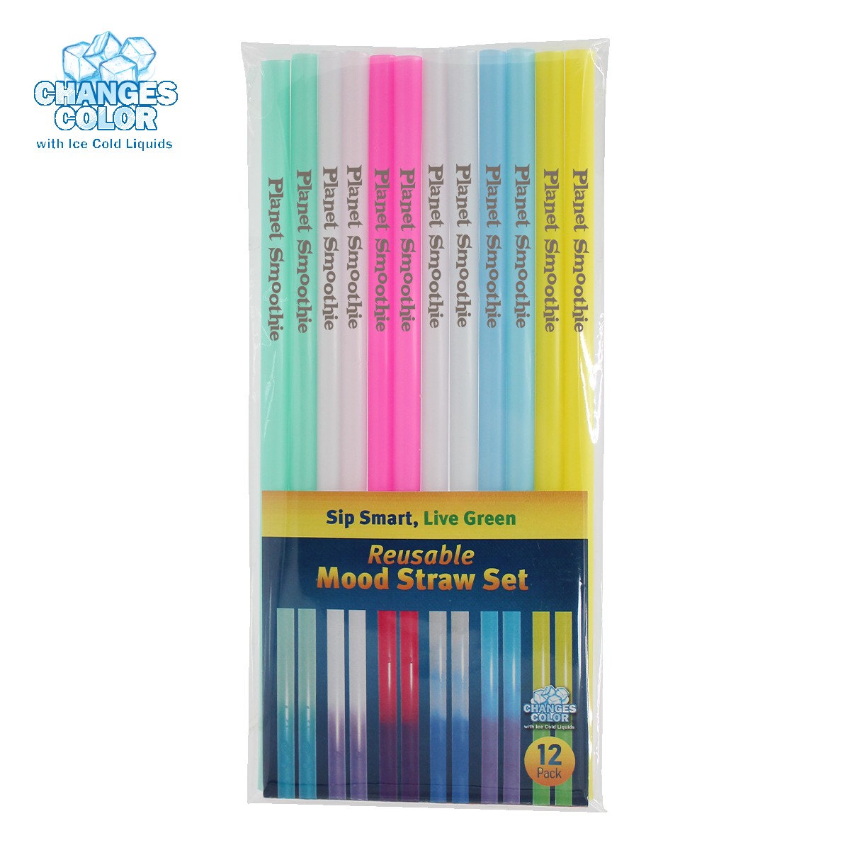 Picture of Reusable Mood™ Straw - 12 Pack