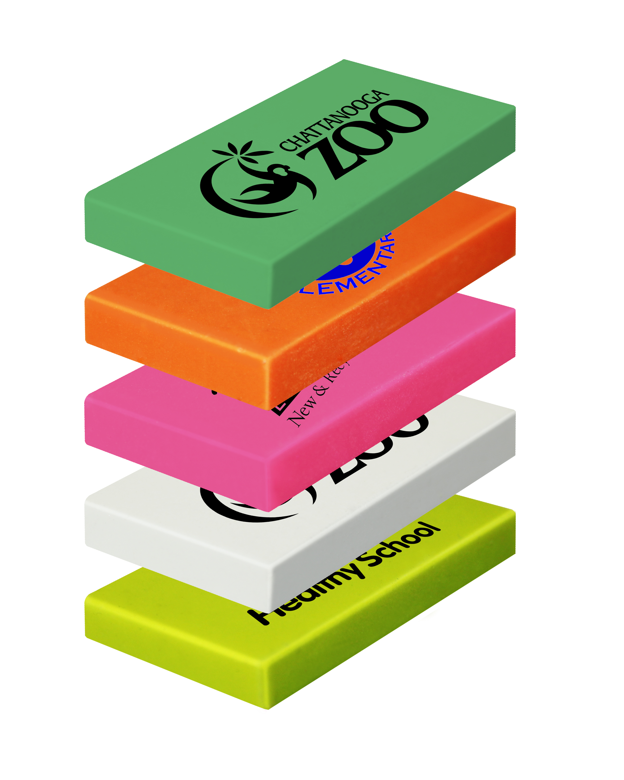 Picture of Premium Transparent School Kit with Eraser, Full Color Digital