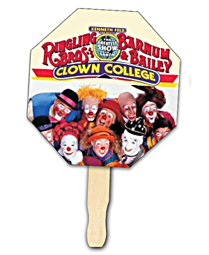Picture of Custom Full Color Digital Stock Stop Sign Hand Fan