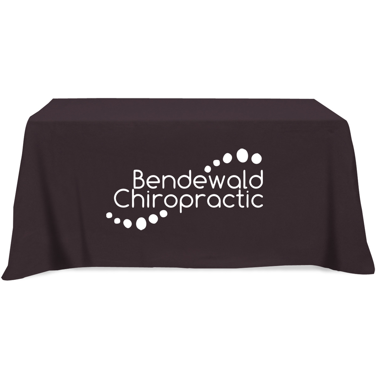 Picture of Flat 4-sided Table Cover - fits 6' standard table: Poly-Cotton