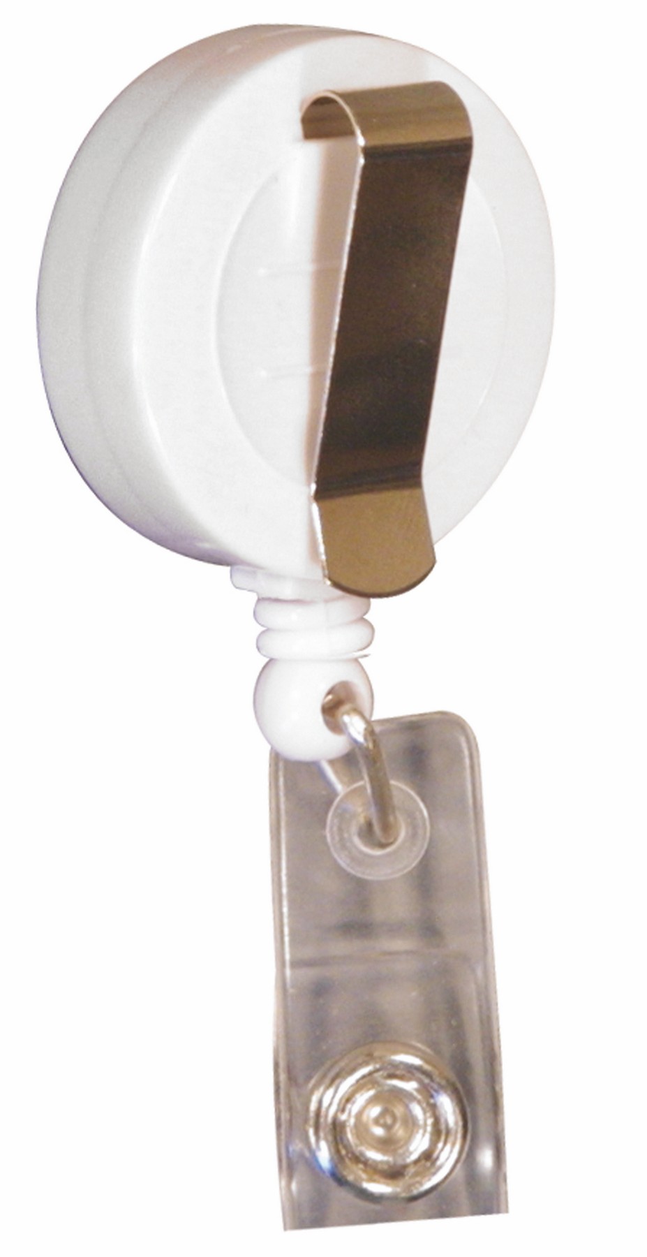Picture of Round Retractable Badge Holder w/Alligator Clip