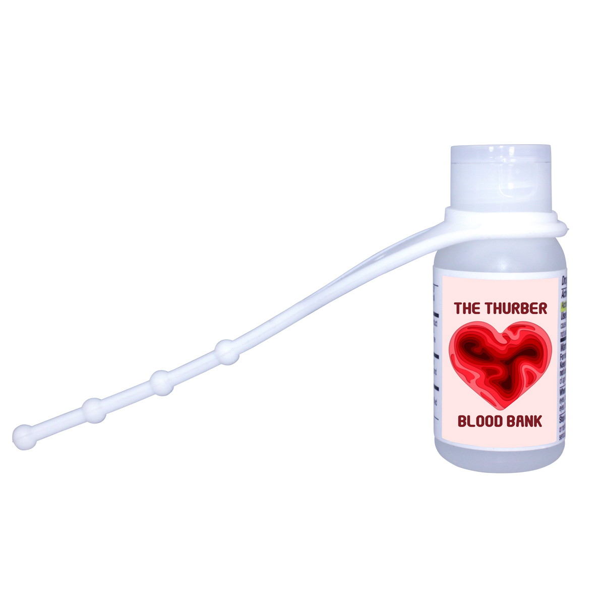 Picture of 1 Oz. Full Color Digital Gel Sanitizer w/Lanyard