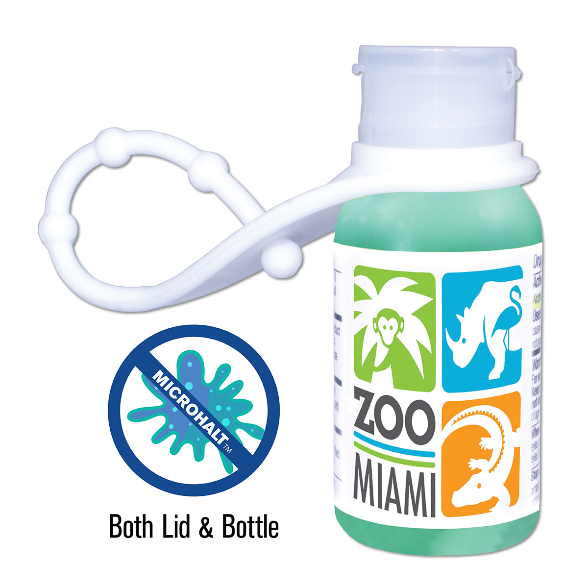 Picture of 1 Oz. Full Color Digital Aloe Vera Gel w/Lanyard