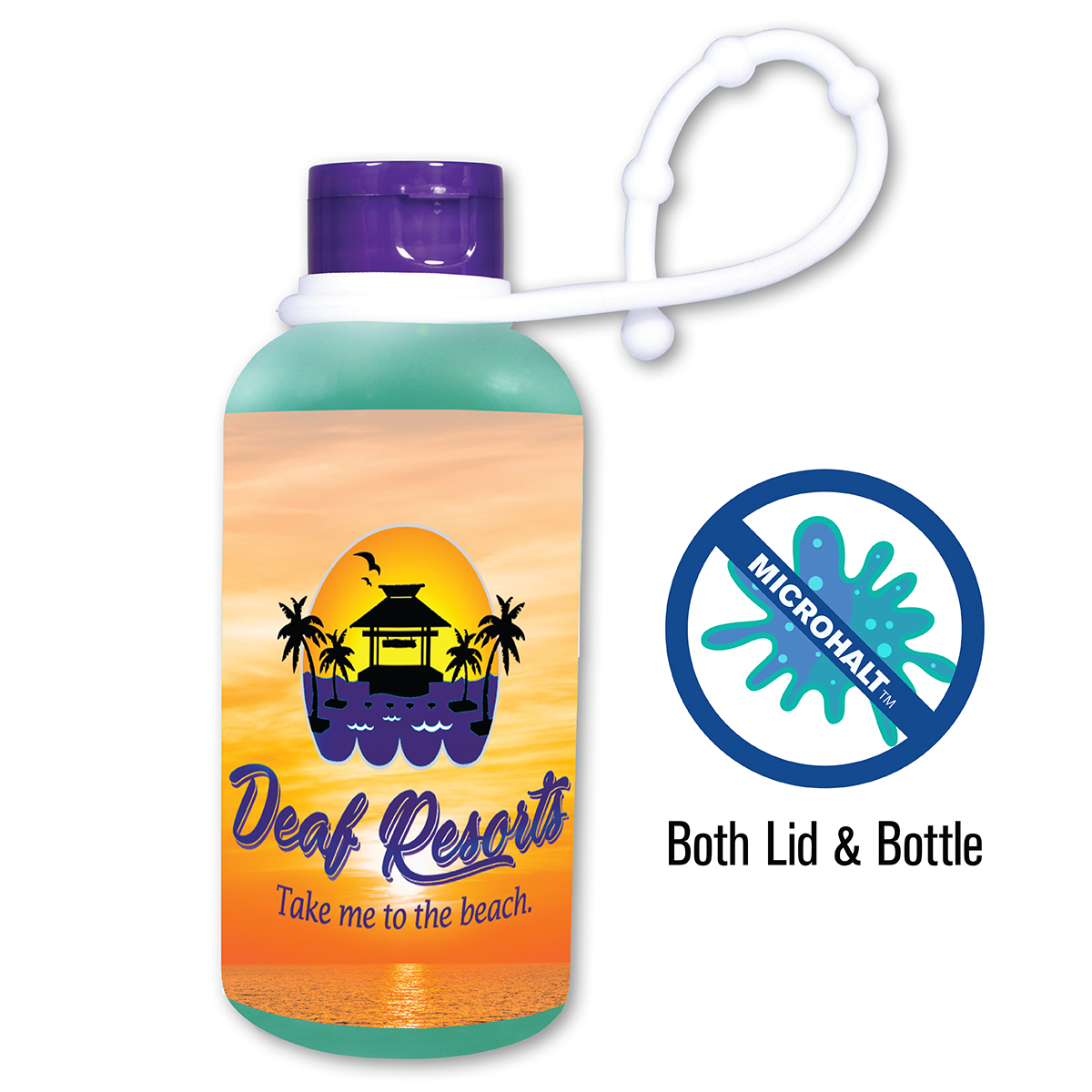 Picture of 3 Oz. Full Color Digital Aloe Vera Gel w/Lanyard