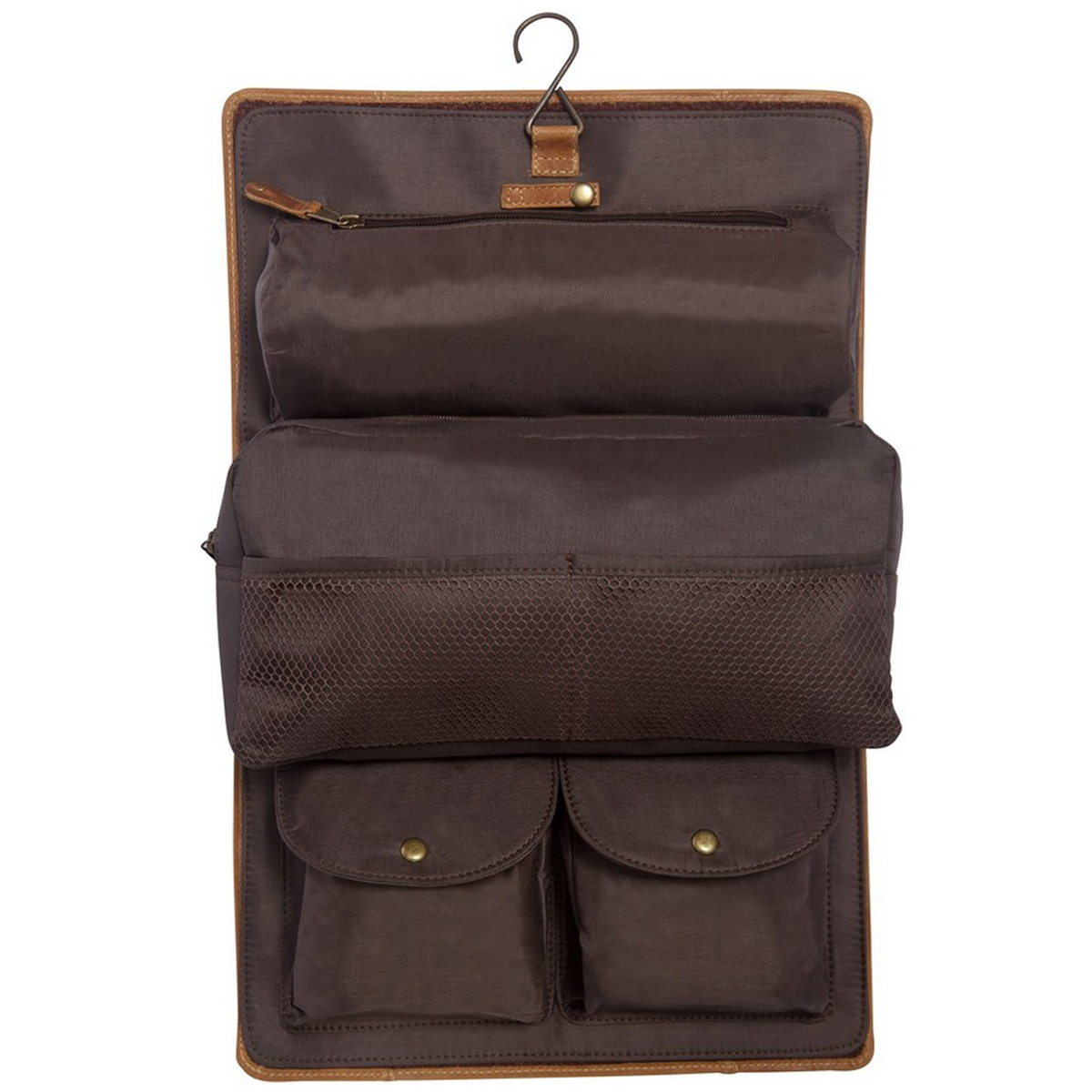 Picture of Buffalo Mountain Leather Travel Kit Bag
