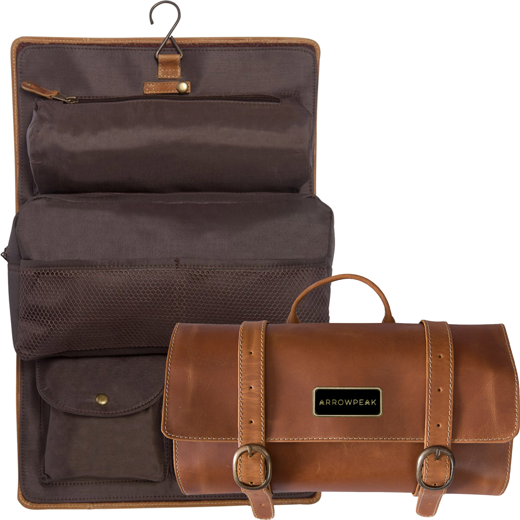 Picture of Buffalo Mountain Leather Travel Kit Bag