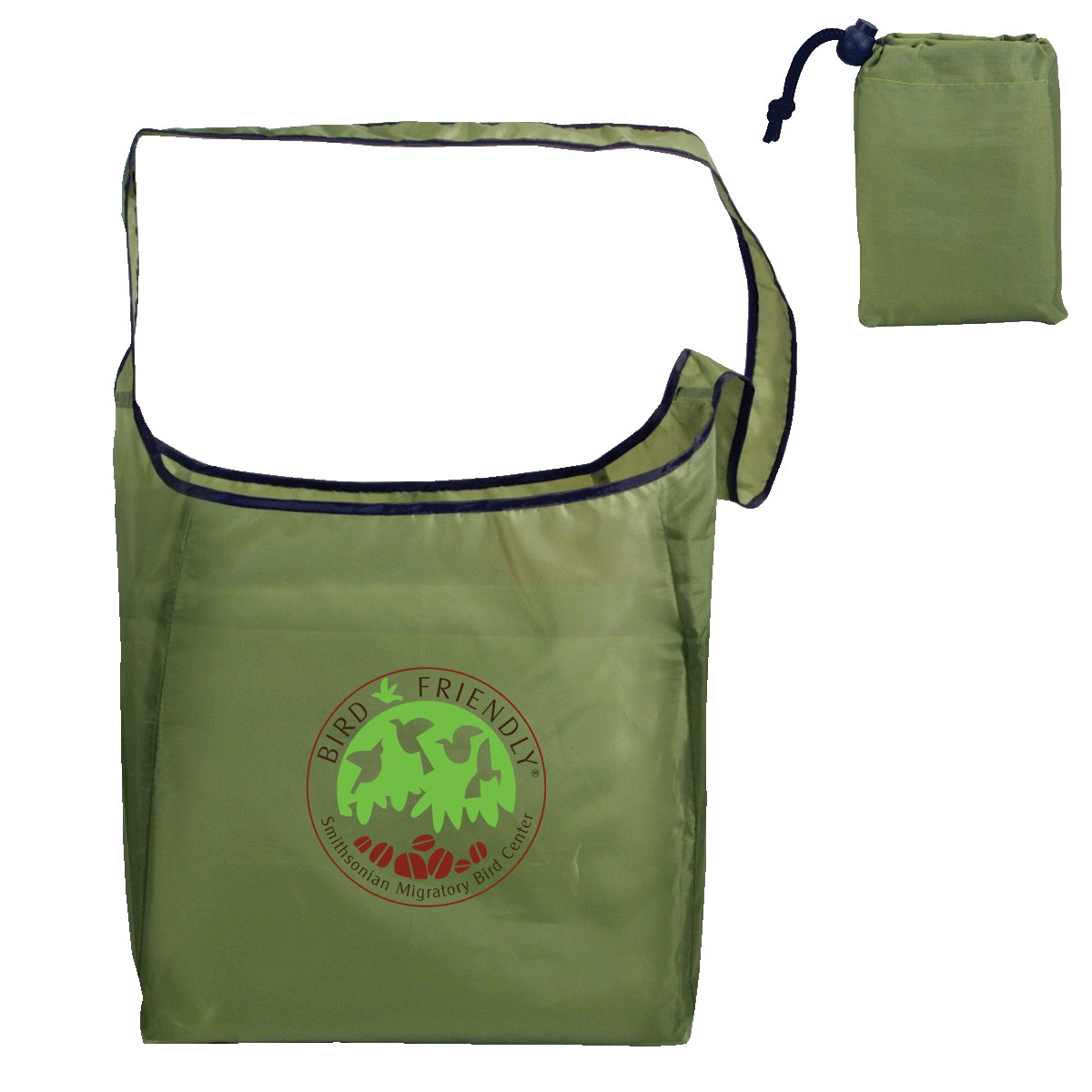 Picture of RPET Fold Away Sling Bag (Full Color Digital)
