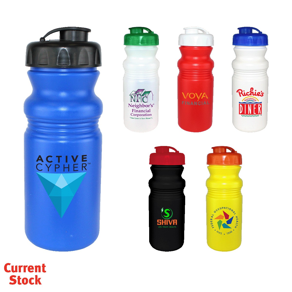 Picture of 20 Oz. Cycle Bottle w/Flip Top Lid
