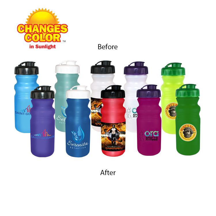 Picture of 20 Oz. Sun Fun Cycle Bottle w/Flip Top Lid (Full Color Digital)