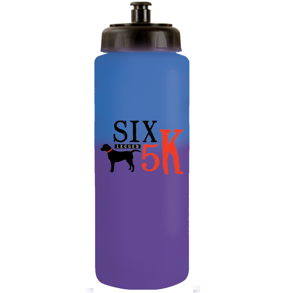 Picture of 32 Oz. Mood Sports Bottle w/Push 'n Pull Cap (Full Color Digital)
