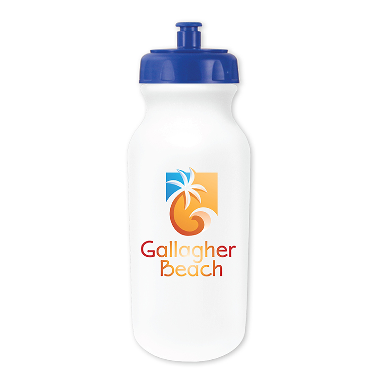 Picture of 20 Oz. Microhalt Value Cycle Bottle w/Push 'n Pull Cap (Full Color Digital)