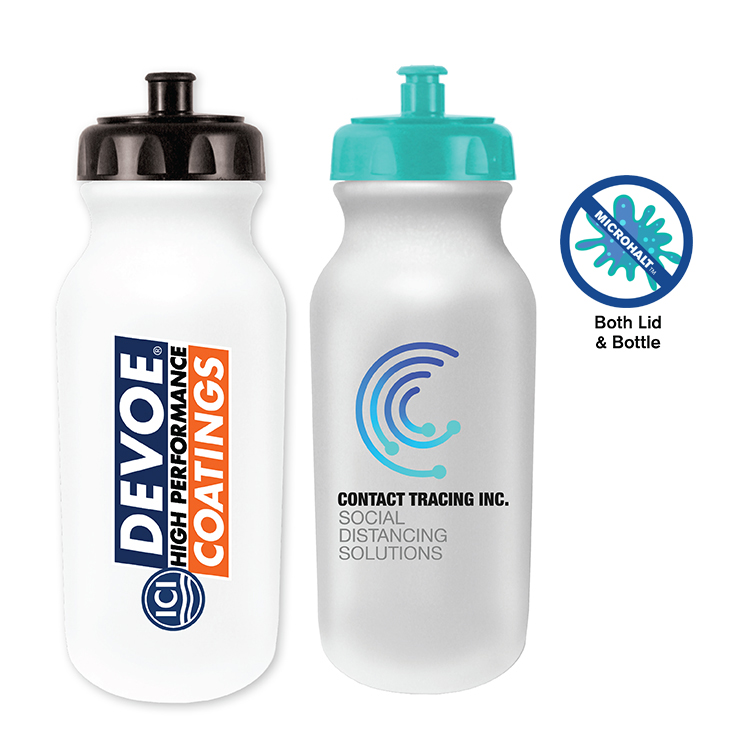 Picture of 20 Oz. Microhalt Value Cycle Bottle w/Push 'n Pull Cap (Full Color Digital)