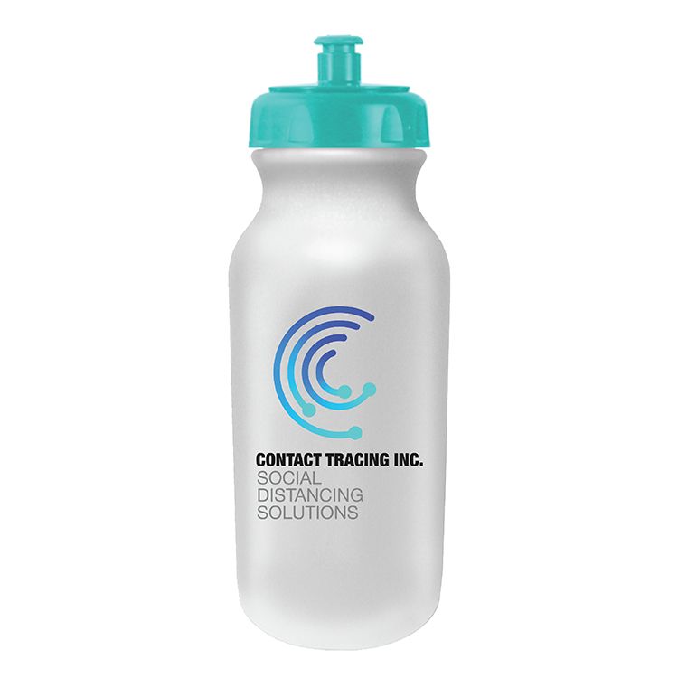Picture of 20 Oz. Microhalt Value Cycle Bottle w/Push 'n Pull Cap (Full Color Digital)