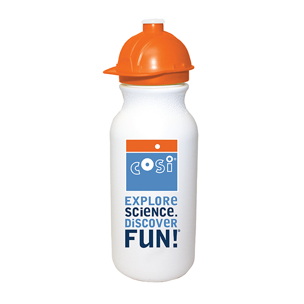 Picture of 20 Oz. Value Cycle Bottle w/Safety Helmet Push 'n Pull Cap (Full Color Digital)