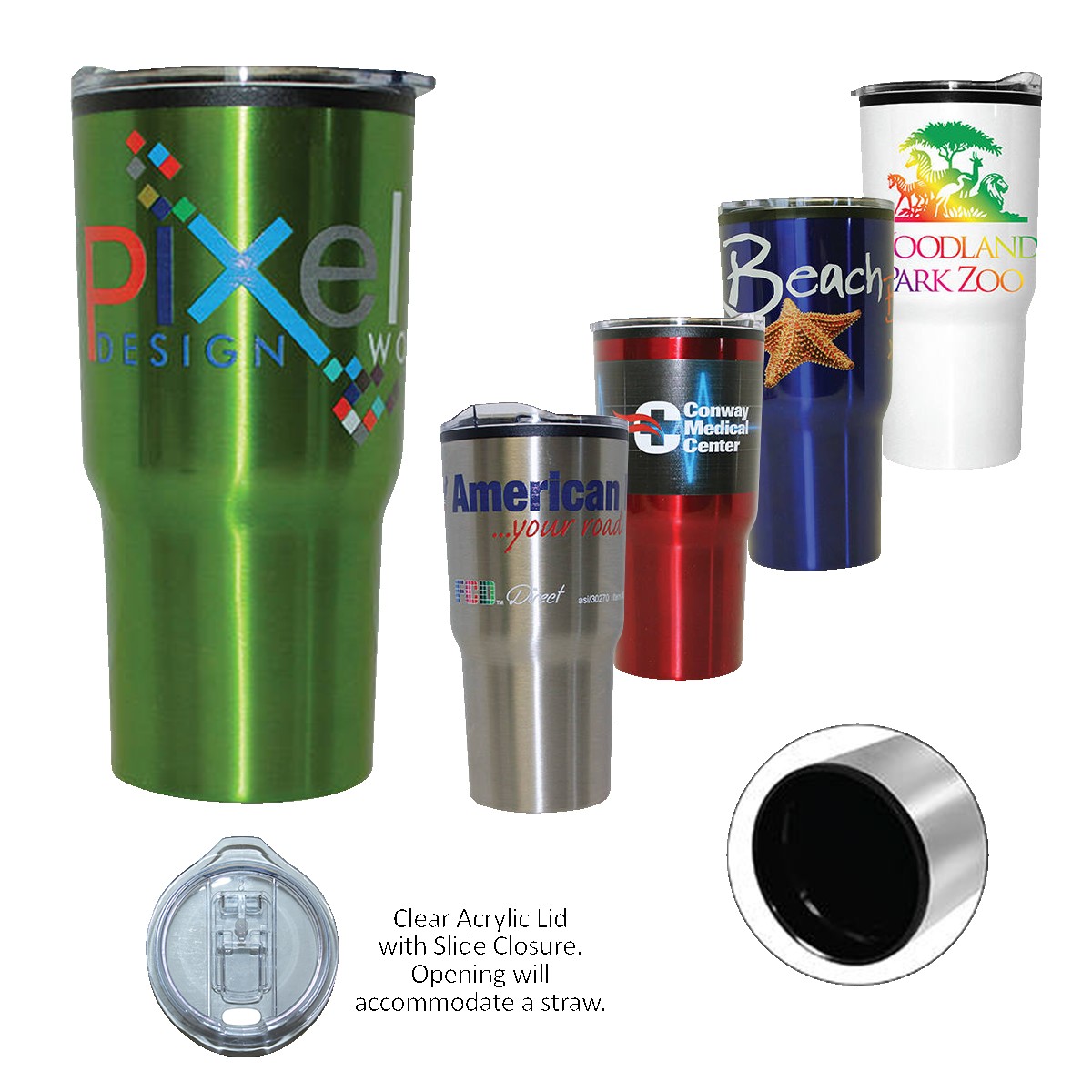 Picture of 20 Oz. Ares Tumbler (Full Color Digital)