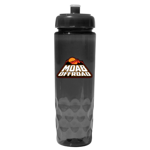 Picture of 24 Oz. Poly-Saver PET Bottle w/Push 'n Pull Cap (Full Color Digital)