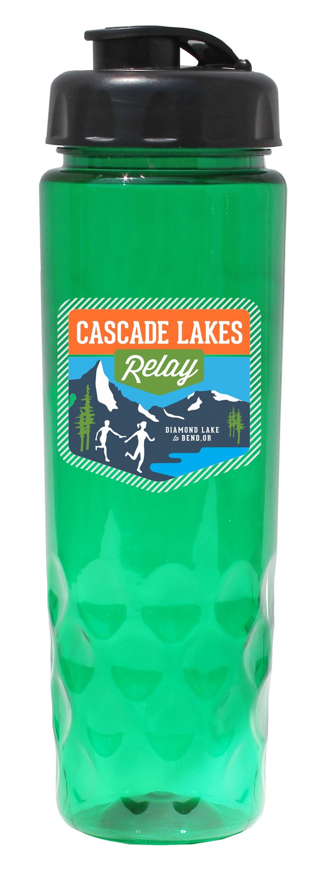 Picture of 24 Oz. Poly-Saver PET Bottle w/Flip Top Cap (Full Color Digital)