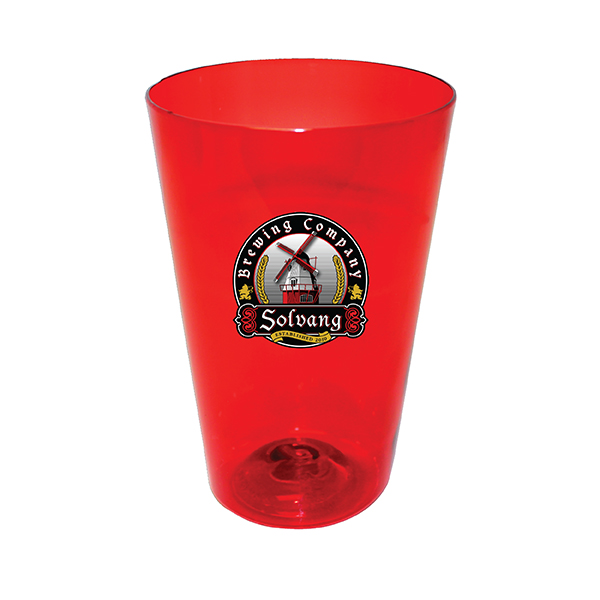 Picture of 16 Oz. Plastic Pint Glass, Full Color Digital