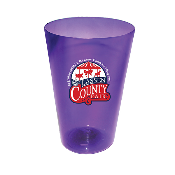 Picture of 16 Oz. Plastic Pint Glass, Full Color Digital
