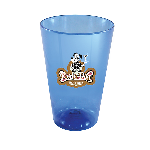 Picture of 16 Oz. Plastic Pint Glass, Full Color Digital