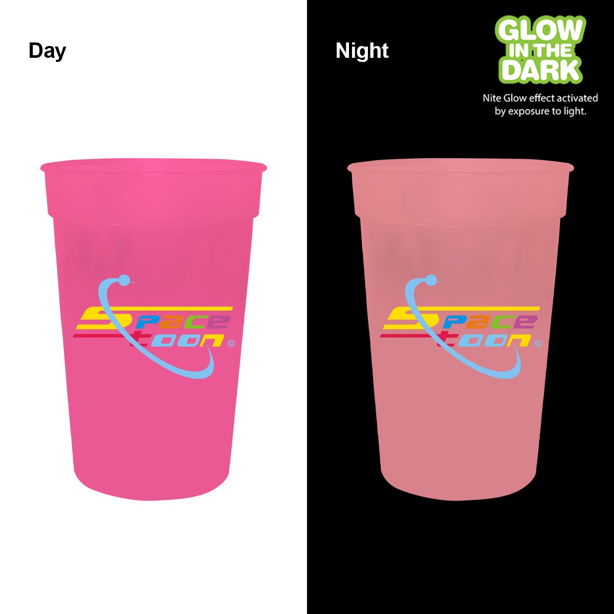 Picture of 17 Oz. Nite Glow Stadium Cup (Full Color Digital)