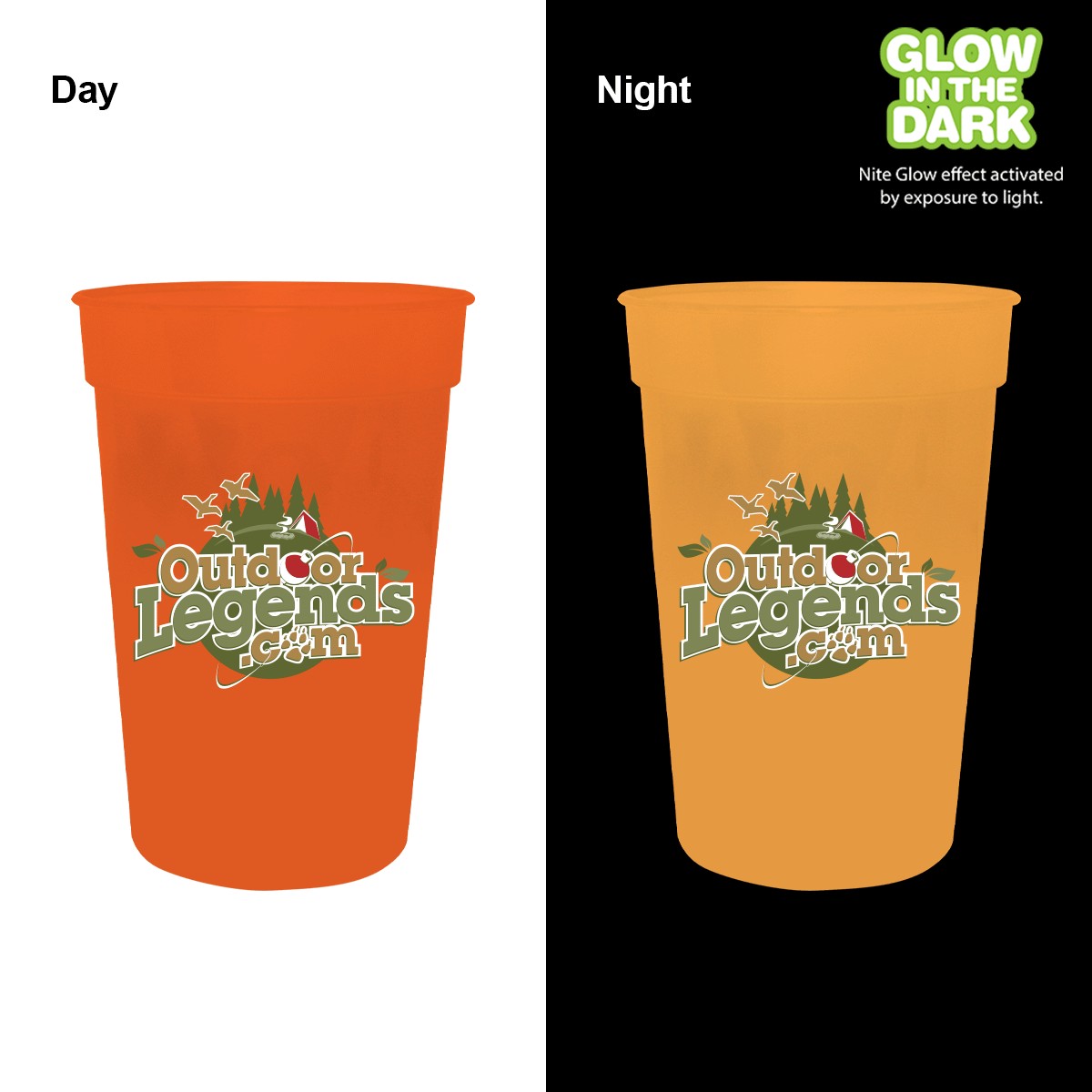 Picture of 17 Oz. Nite Glow Stadium Cup (Full Color Digital)