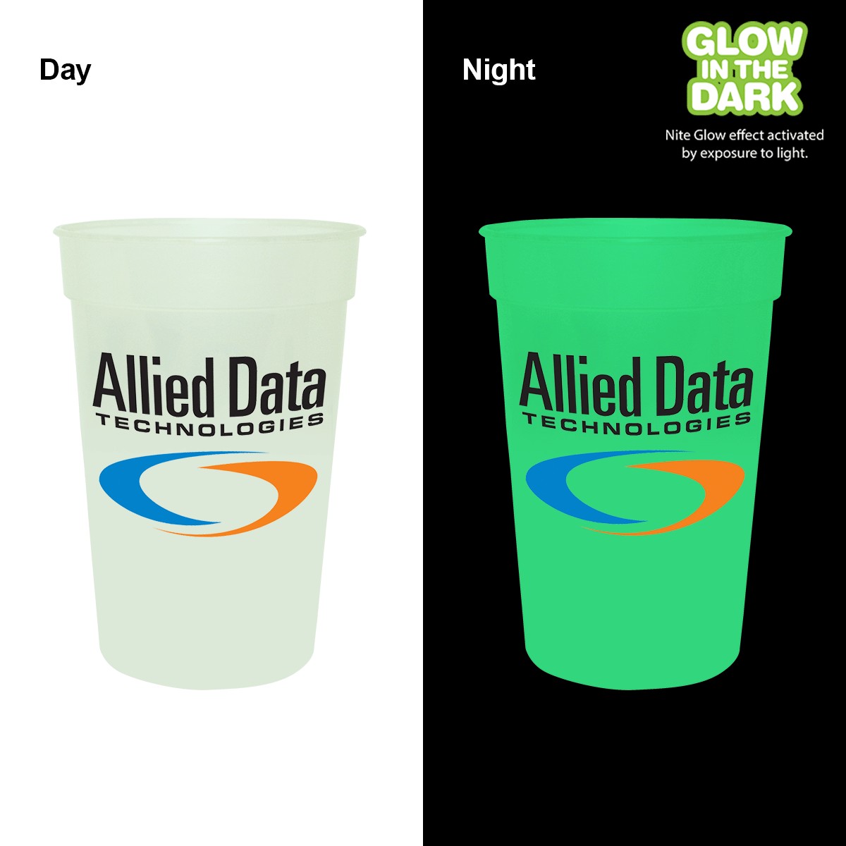 Picture of 17 Oz. Nite Glow Stadium Cup (Full Color Digital)