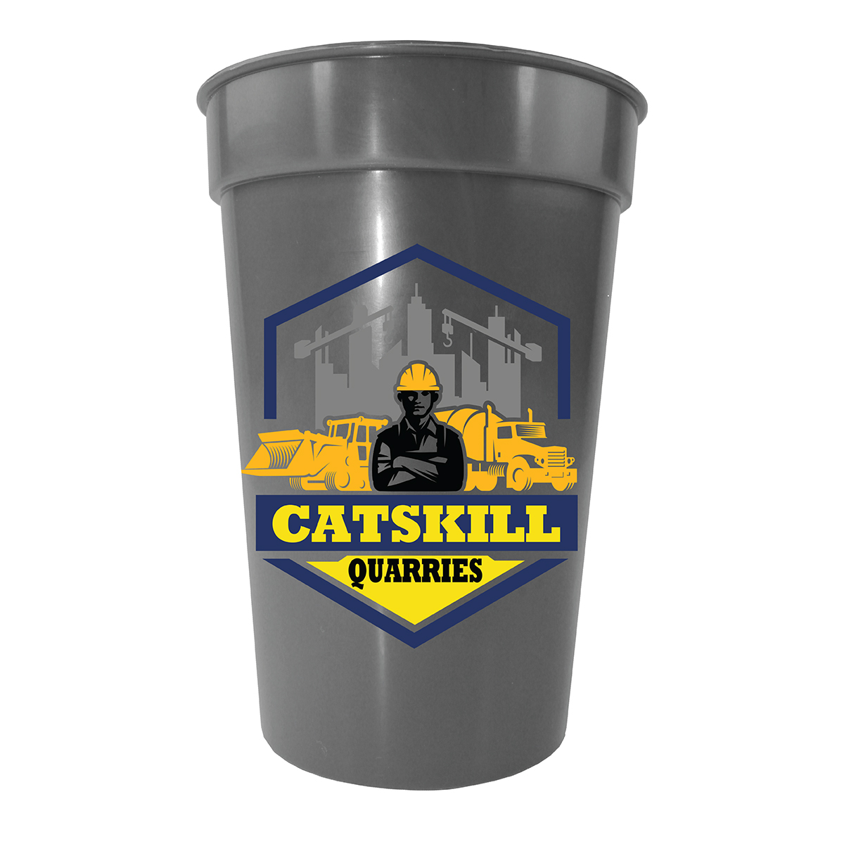 Picture of 17 oz. Earth Tone Stadium Cup, Full Color Digital