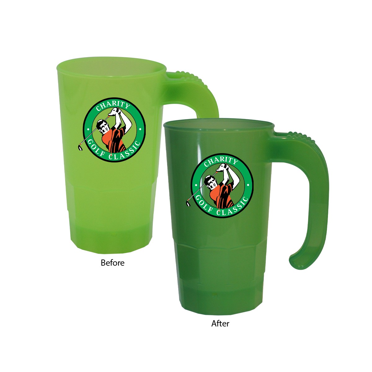 Picture of Sun Fun 20 oz. Stackable Beer Stein, Full Color Digital