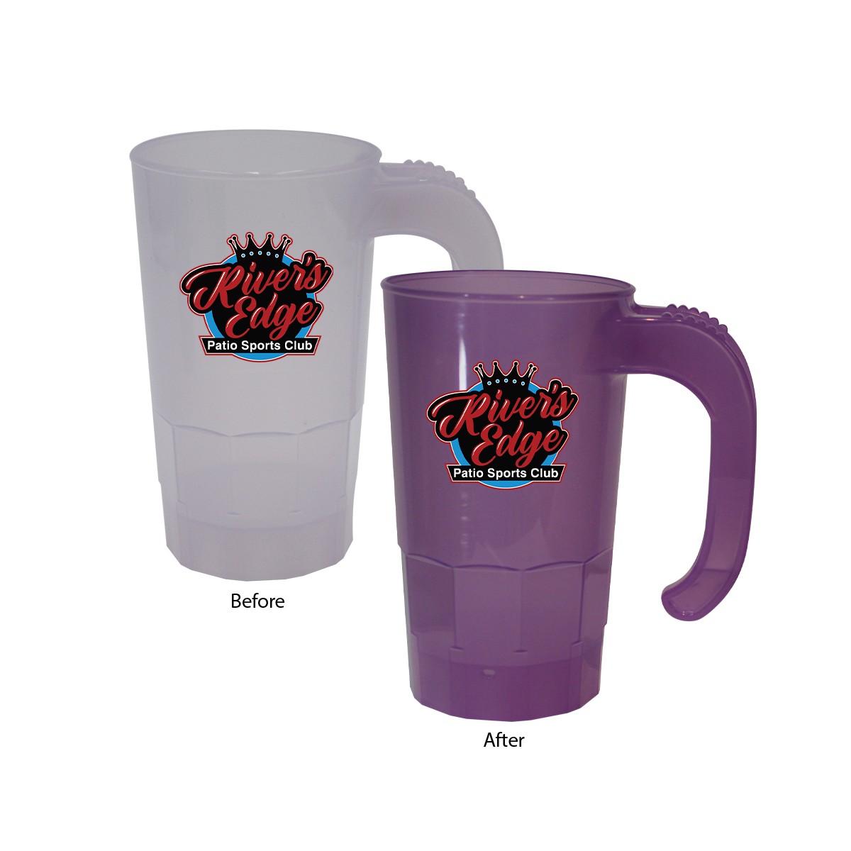 Picture of Sun Fun 20 oz. Stackable Beer Stein, Full Color Digital
