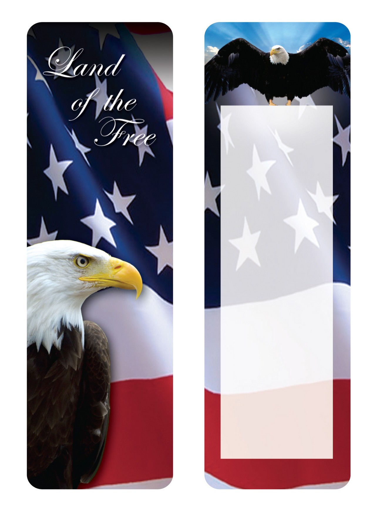 Picture of Political Stock Full Color Digital Printed Bookmark