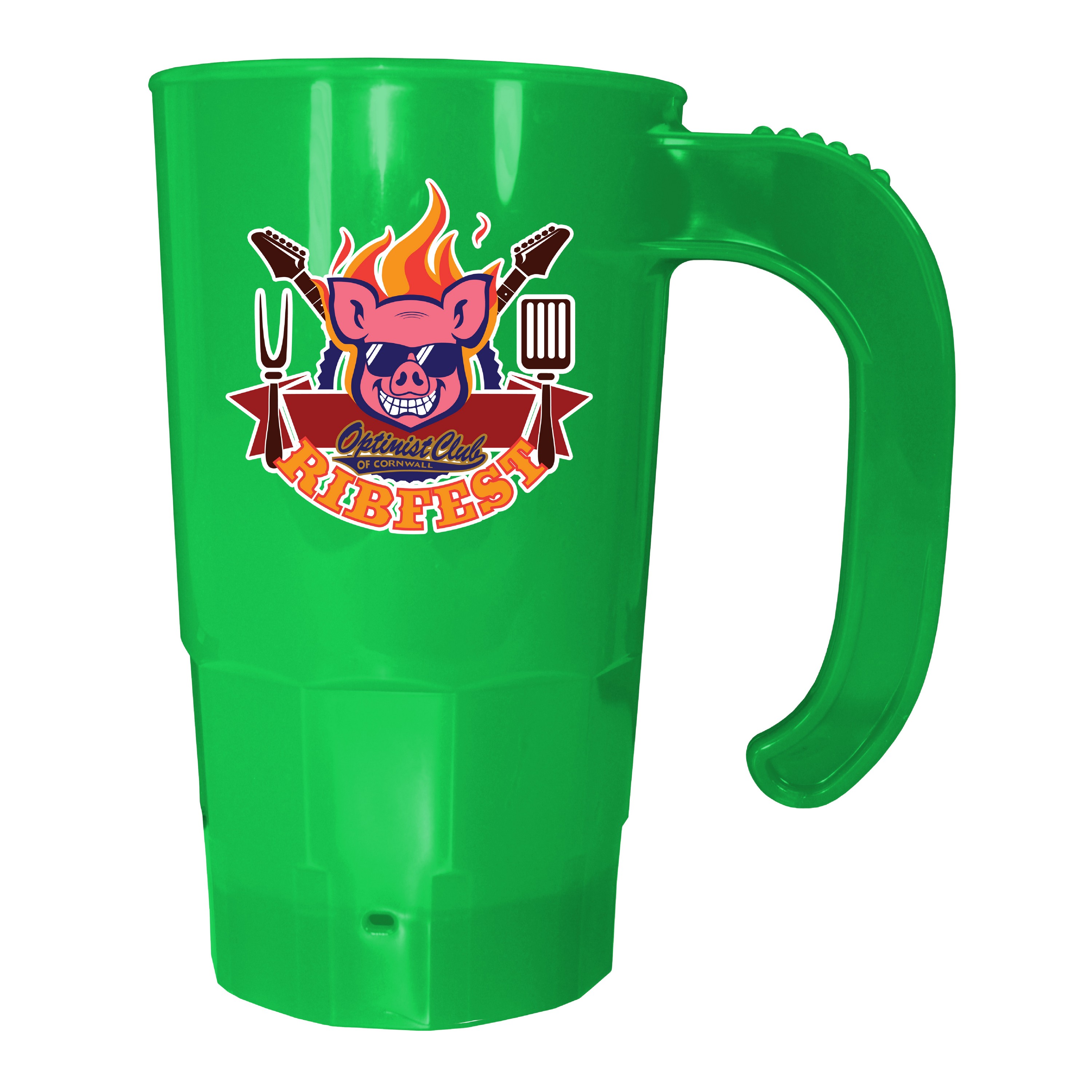 Picture of 20 Oz. Stackable Beer Stein (2 Side) (Full Color Digital)
