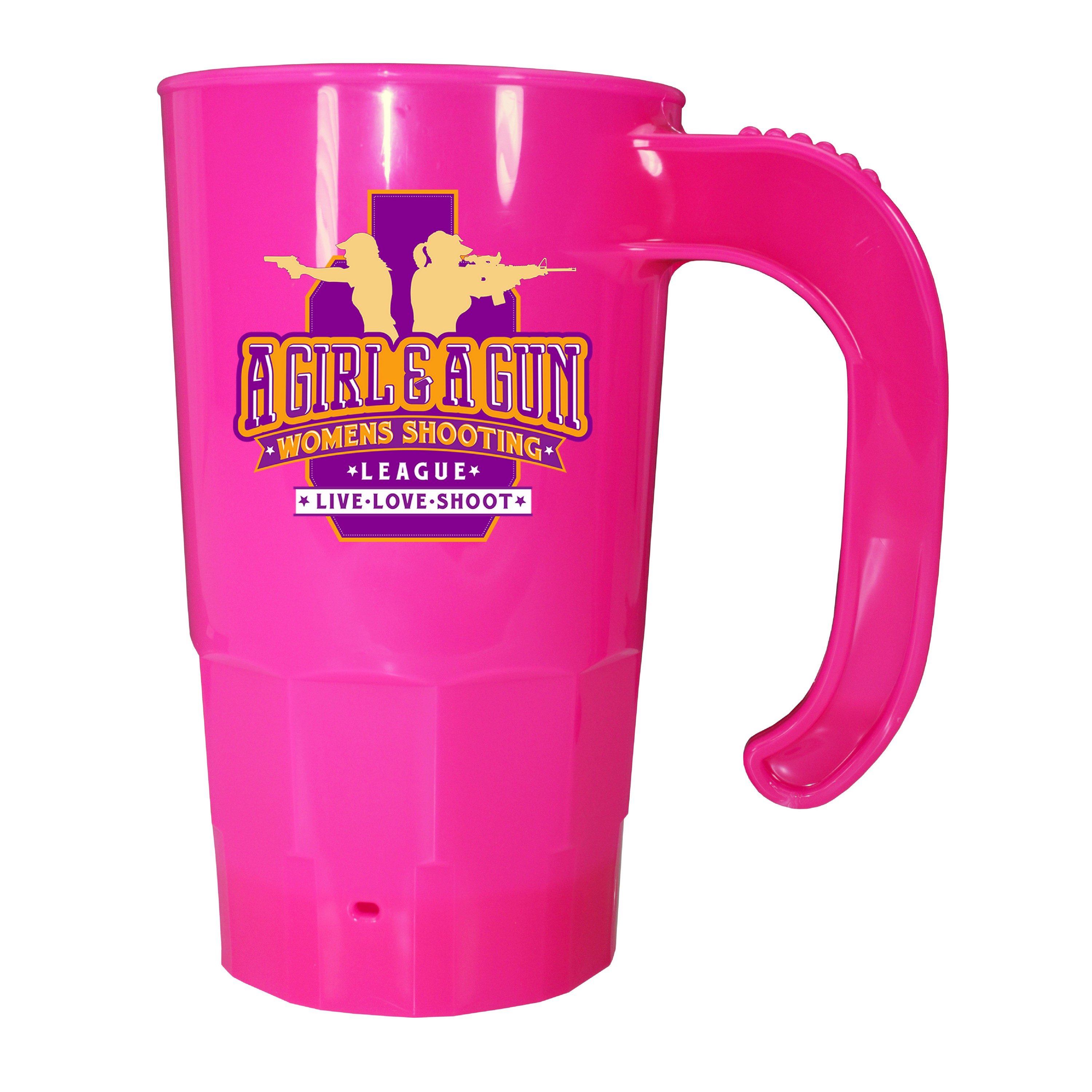 Picture of 20 Oz. Stackable Beer Stein (2 Side) (Full Color Digital)