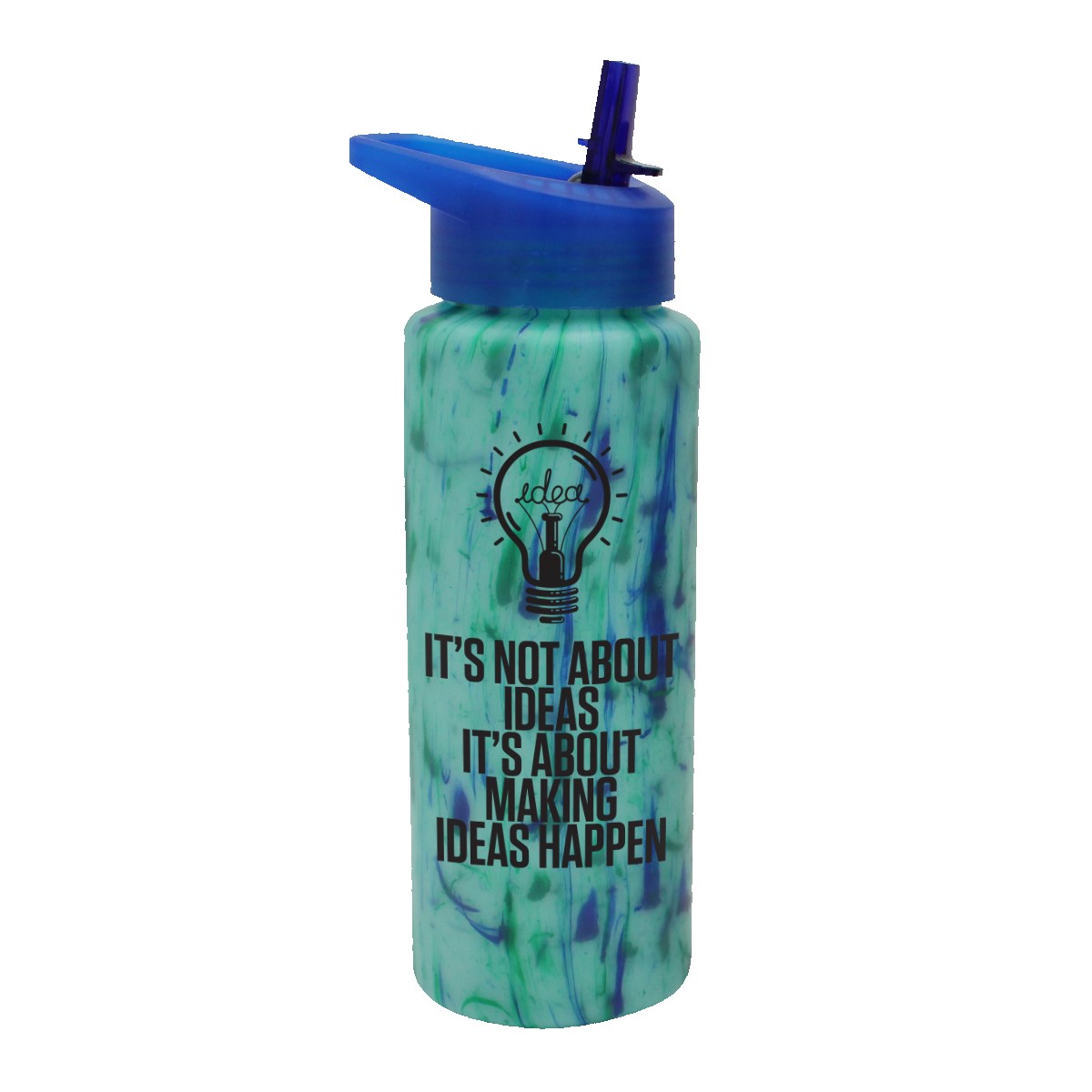 Picture of 32 oz. Confetti Sports Bottle with Straw Cap Lid