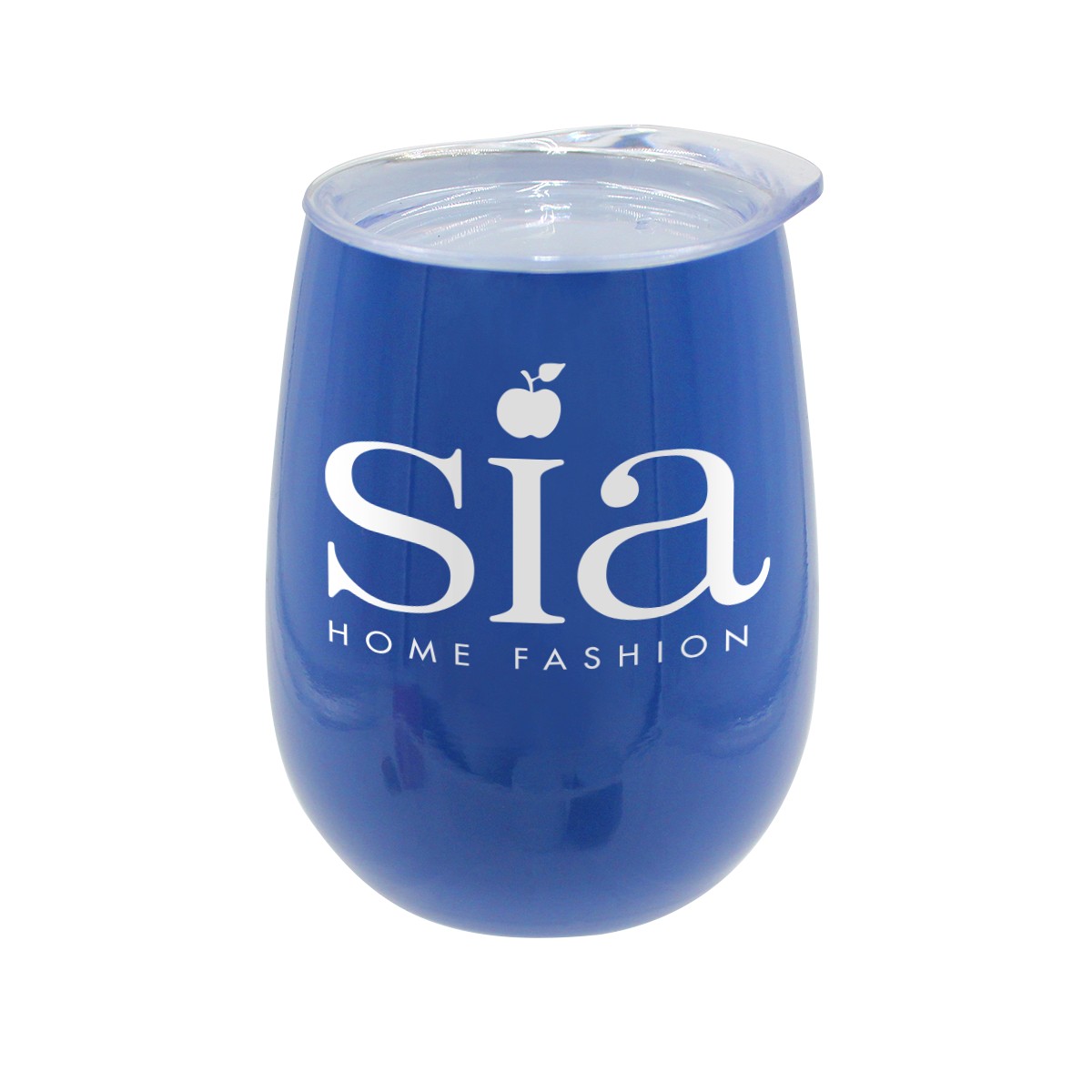 Picture of Pure 12 oz. Recycled Wine Glass with Lid