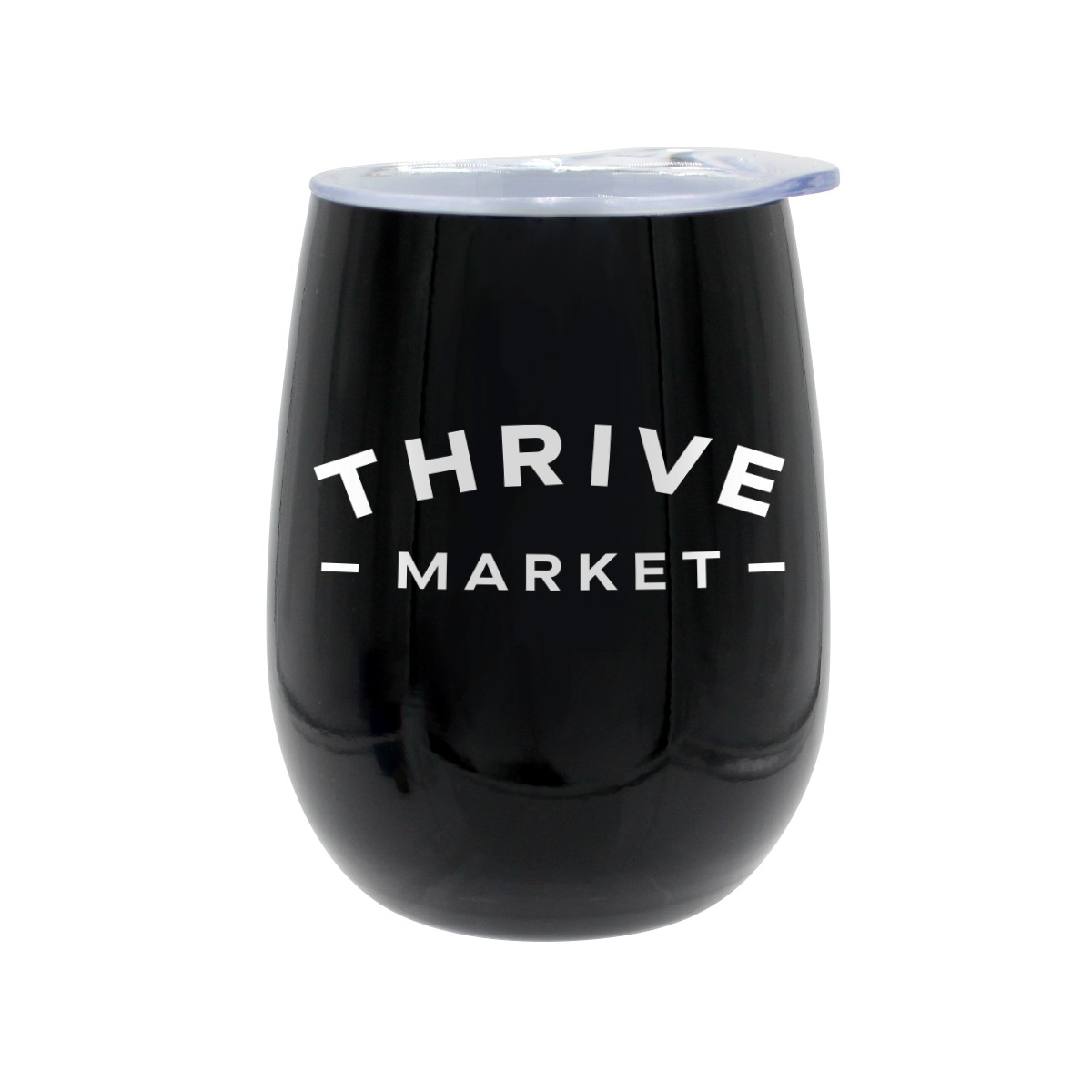 Picture of Pure 12 oz. Recycled Wine Glass with Lid