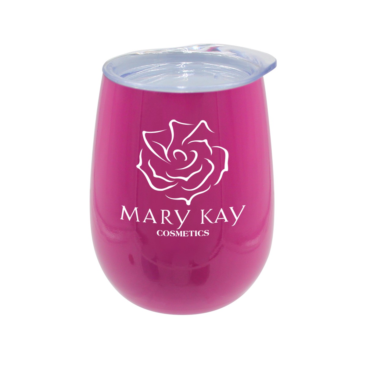 Picture of Pure 12 oz. Recycled Wine Glass with Lid